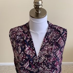 NIC+ZOE Sleeveless Shell Top, Size XL